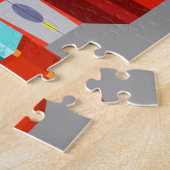 Retro Movie Theater Puzzle Legpuzzel (Zijkant)