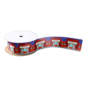 Retro Movie Theater Satin Ribbon Satijnen Lint (Spoel)