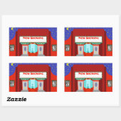 Retro Movie Theater Stickers (Vel)