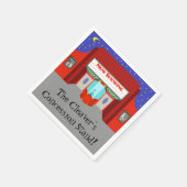 Retro Movie Theatre Papieren servetten (Hoek)