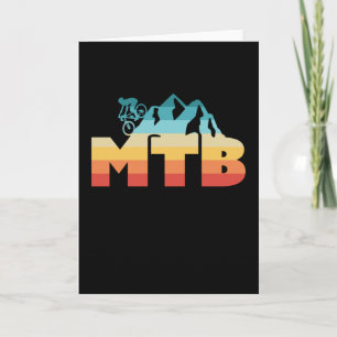 Retro MTB Vintage Mountainbike Cadeau Kaart