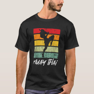 Retro Muay Thai MMA Martial Arts Thailand T-shirt