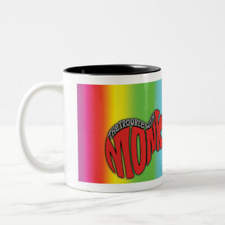 Retro Mug Tweekleurige Koffiemok