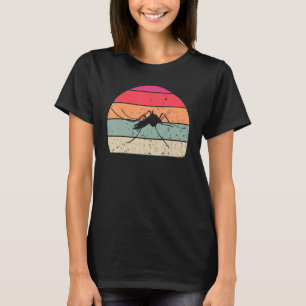 Retro Muggen Vintage Mug Silhouet Dier T-shirt