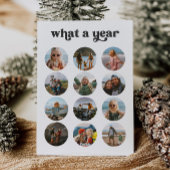 Retro Multi Foto Kerst Kaart