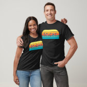 Retro multi kleur grafisch - So Cal Surf Camp - T-shirt (Unisex)