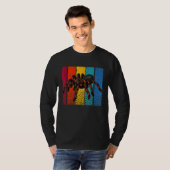 Retro Multi-Legged Horror Hamster Tarantula Graphi T-shirt (Voorkant volledig)