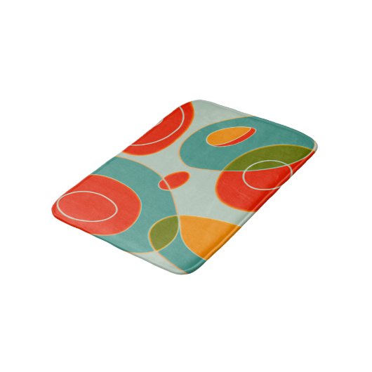 Retro Multicolor Badmat (Gekanteld)