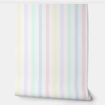 Retro Multicolor Snoep Stripe Pastel