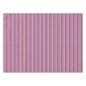 Retro multicolors strepen tafelkleed (Voorkant (Horizontaal))