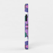 Retro multikleur patroon Case-Mate iPhone case (Achterkant/rechts)