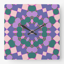 Retro multikleur patroon