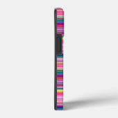 Retro multikleurige strepen Case-Mate iPhone case (Achterkant / Rechts)
