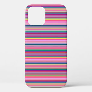 Retro multikleurige strepen Case-Mate iPhone case