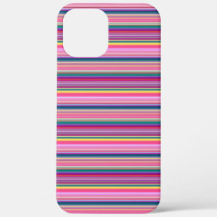 Retro multikleurige strepen Case-Mate iPhone case