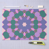 Retro multikleurpatroon tissuepapier (Craft)