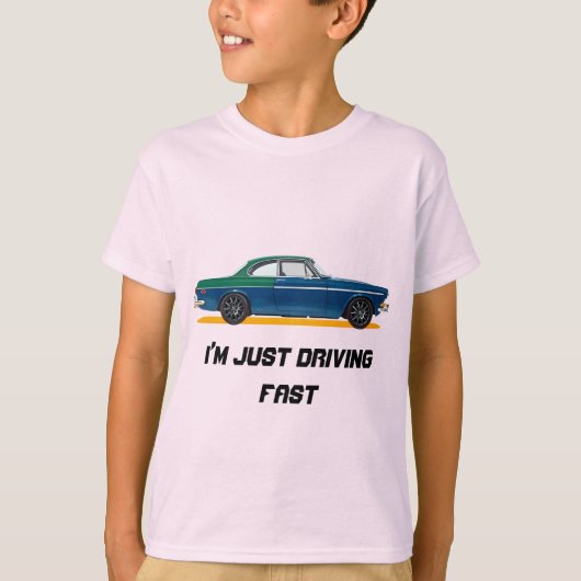 Retro Muscle Car T-shirt (Voorkant)