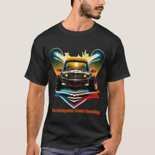 Retro Muscle Car – Toen Paardenkracht Nog Betekend T-shirt