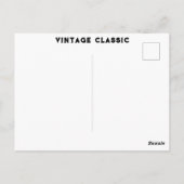  Retro Muscle Cars Low Rider Cool Classic Briefkaart (Achterkant)