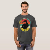 Retro Muscovy Duck Whisperer Funny Farmer Duck T-shirt (Voorkant volledig)