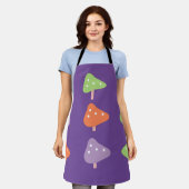 Retro Mushroom Colorful Pattern Schort (Gedragen)