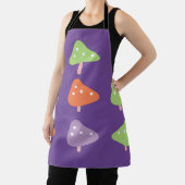 Retro Mushroom Colorful Pattern Schort (Insitu)
