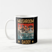 Retro Mushroom Dad Mycology Fungi Foraging Lover Koffiemok (Links)