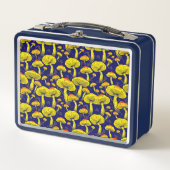 Retro Mushroom Lunch Box - Stijlvol & Uniek (Voorkant)
