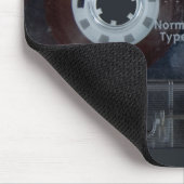 Retro Music Cassette met Citaat Muismat (Hoek)