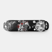 Retro Music Deck Persoonlijk Skateboard (Horizontaal)