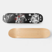 Retro Music Deck Persoonlijk Skateboard (Horizontaal)