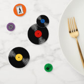 Retro Music Evolution Table Confetti (Groep)