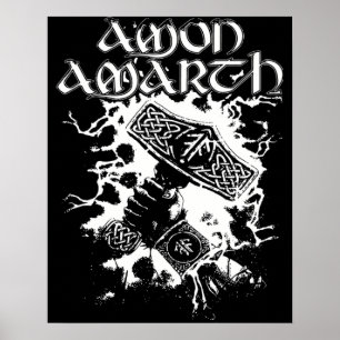 Retro Music Gift for Amon Amarth Love Fans Poster