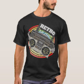 Retro Music Monster Radio T-shirt (Voorkant)