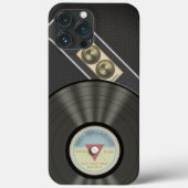 Retro Music  Vinyl Record Case-Mate iPhone Case (Achterkant)