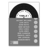 Retro Music Vinyl Record Unieke bruiloft Kaart (Voorkant)