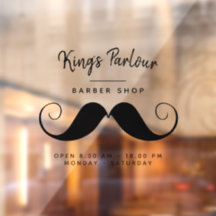 Retro Mustache - Barber Shop