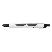 Retro Mustache Zwarte Inkt Pen (Bodem)