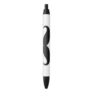 Retro Mustache Zwarte Inkt Pen