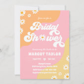 Retro Muted Tones Boho Hippy Vibes Vrijgezellenfee Kaart (Voorkant)