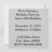 Retro Muziek Kaart (Achterkant)