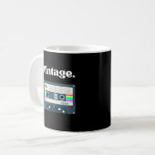 Retro muziek koffiemok (Voorkant links)
