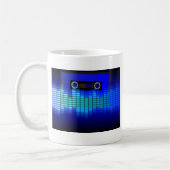 Retro Muziek Koffiemok (Links)