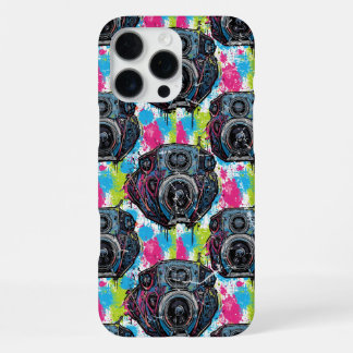 Retro Muziek Liefhebber iPhone 16 Pro Max Hoesje