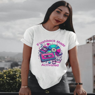 Retro Muziek Liefhebber T-shirt