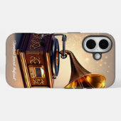 Retro muziek magie Case-Mate iPhone case (Achterkant (horizontaal))