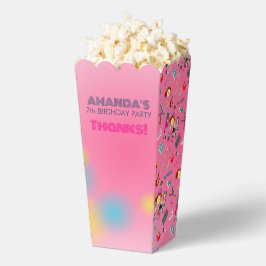 Retro muziek meisjes band Verjaardagsfeest Bedankdoosjes