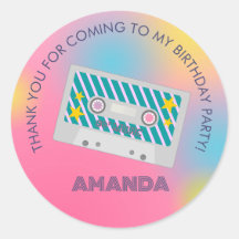 Retro muziek meisjes band Verjaardagsfeest