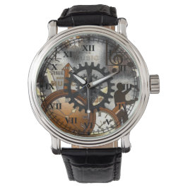 Retro Muziek Tijd Polshorloge Horloge