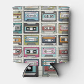 Retro muziekcassette: Nostalgisch icoon Blikjeskoeler (Voorkant)